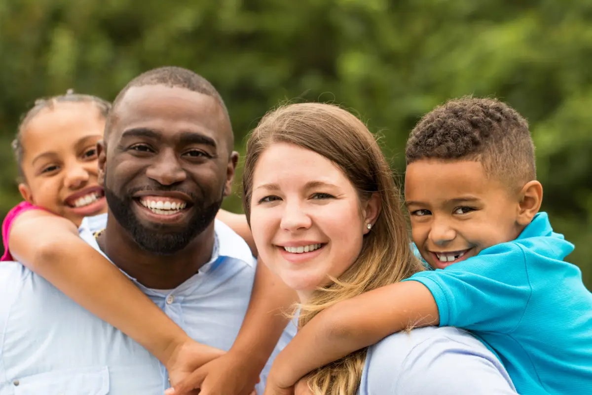Picture of a family group